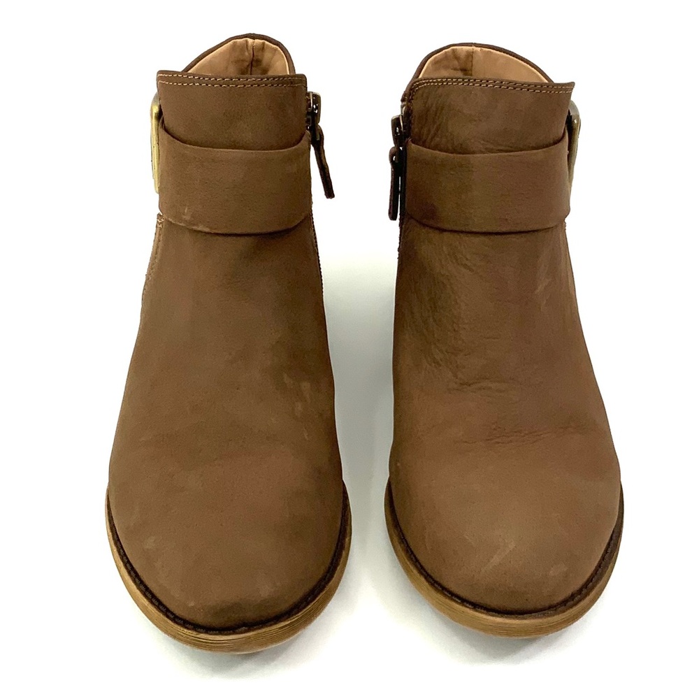 FRANCO SARTO Holmes Ankle Boots Booties Nubuck Leather Size 9 - Picture 4 of 8